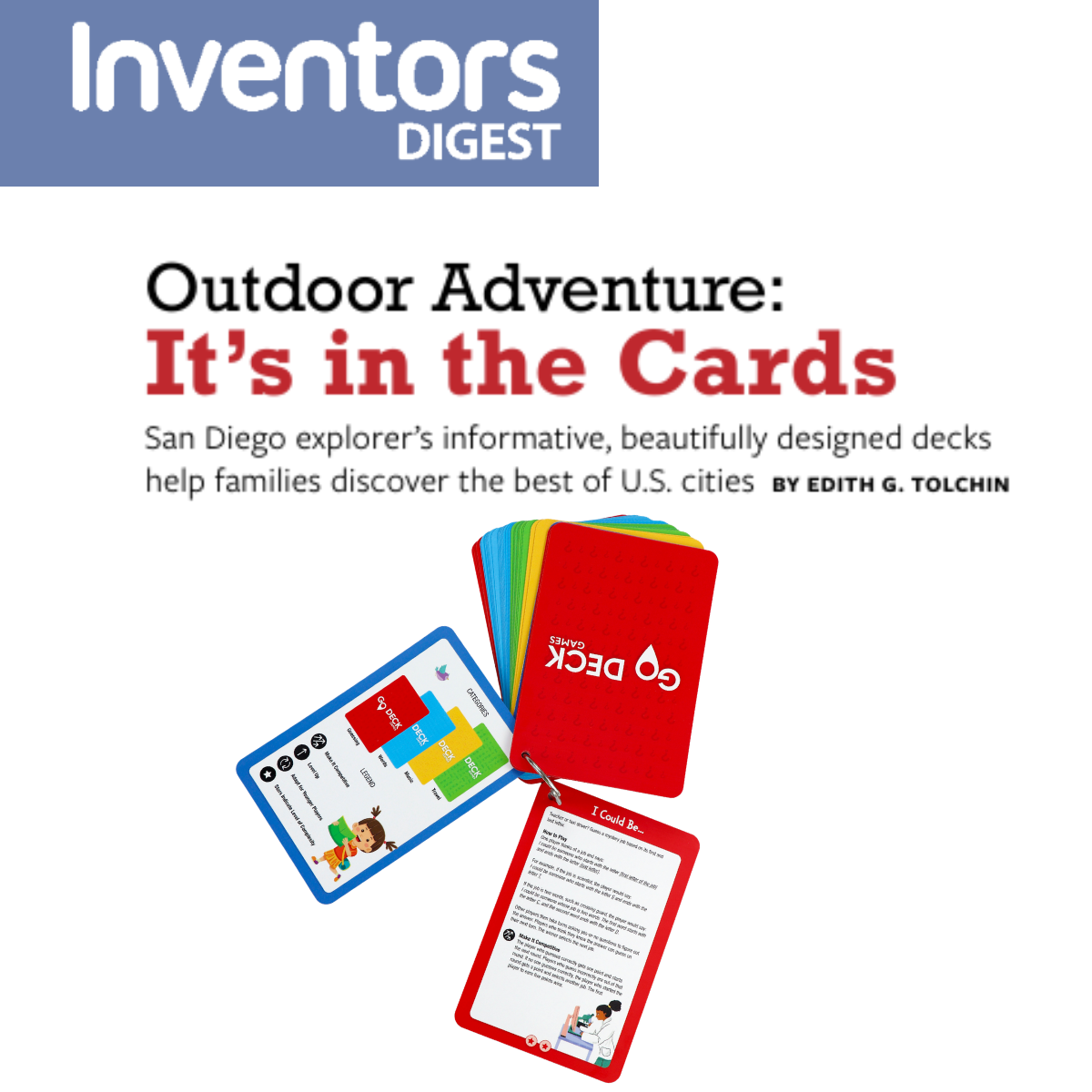 Inventors Digest on Outdoor Adventure: It’s in the Cards