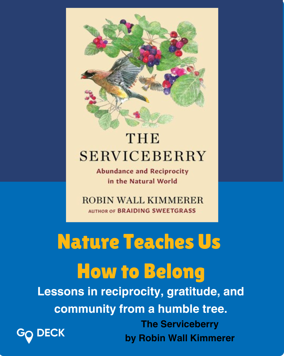 Nature Teaches Us How to Belong: A Book Review of The Serviceberry