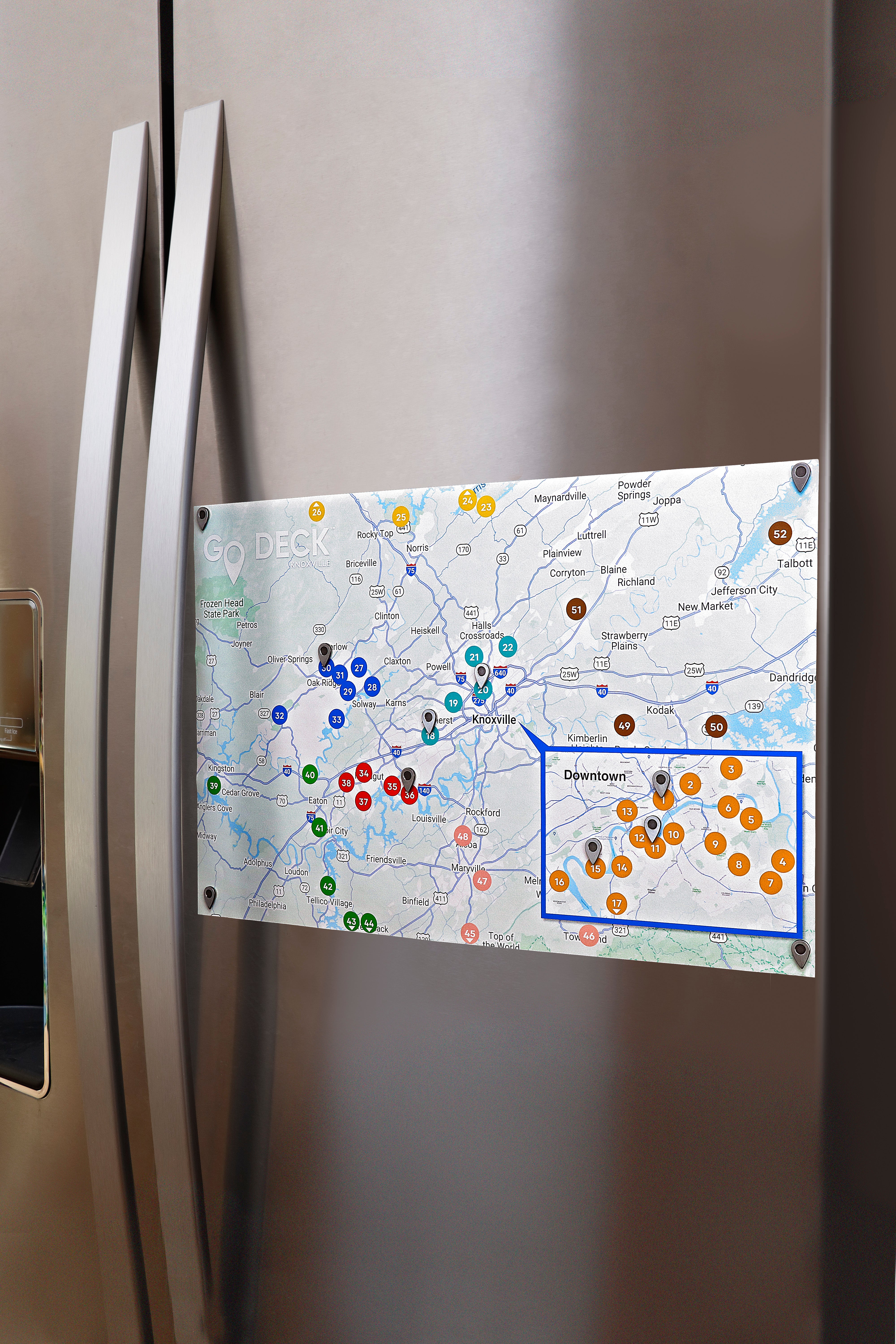 Knoxville Map