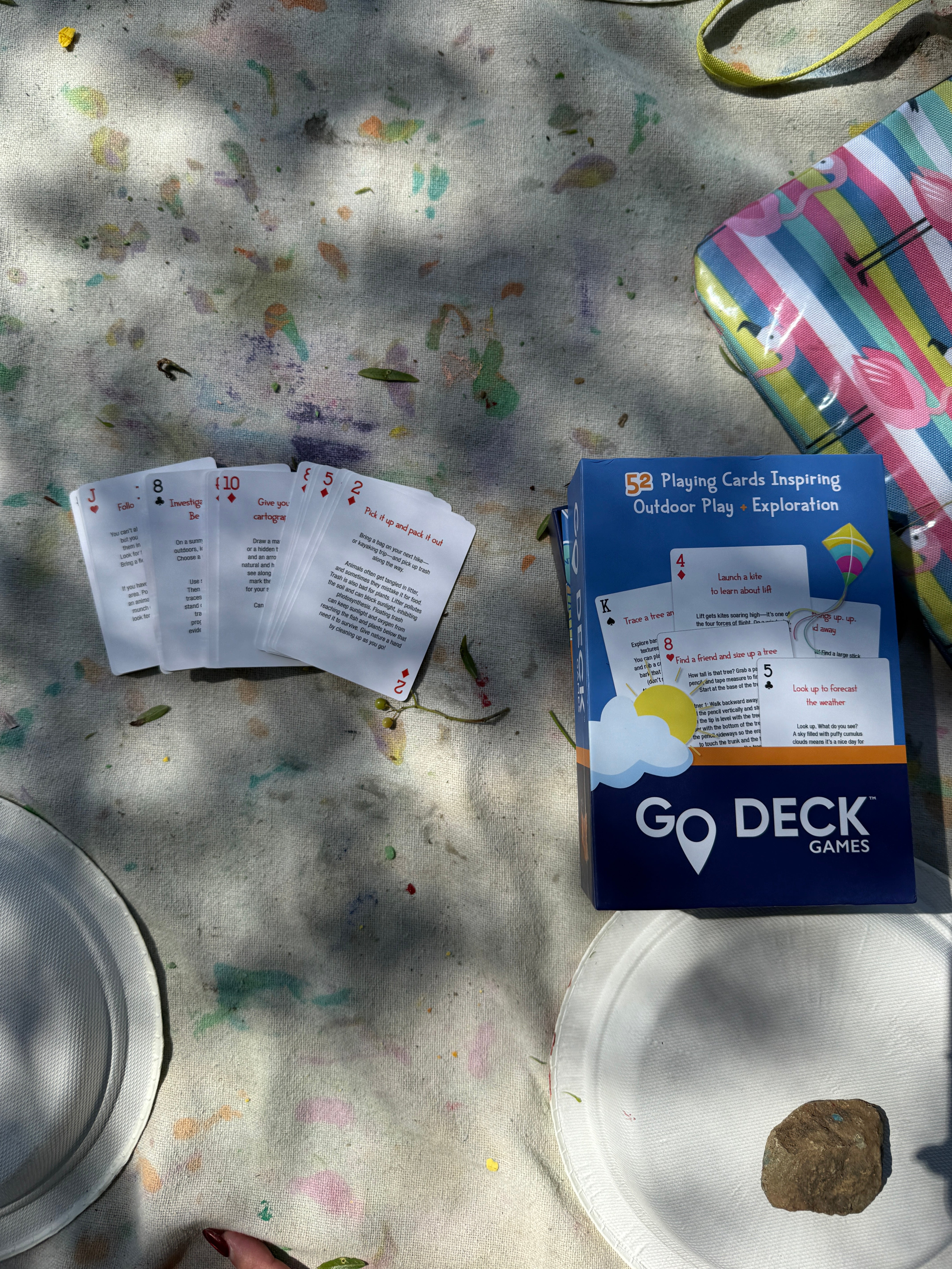 Outdoor Activity Playing Cards