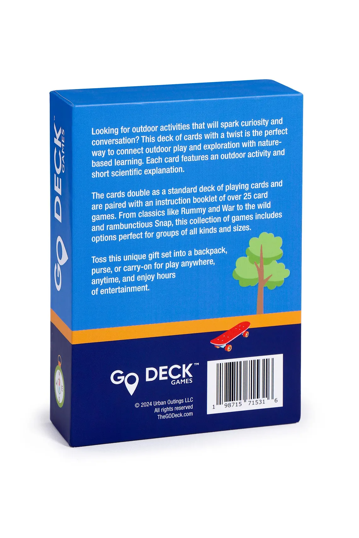 Outdoor Activity Playing Cards