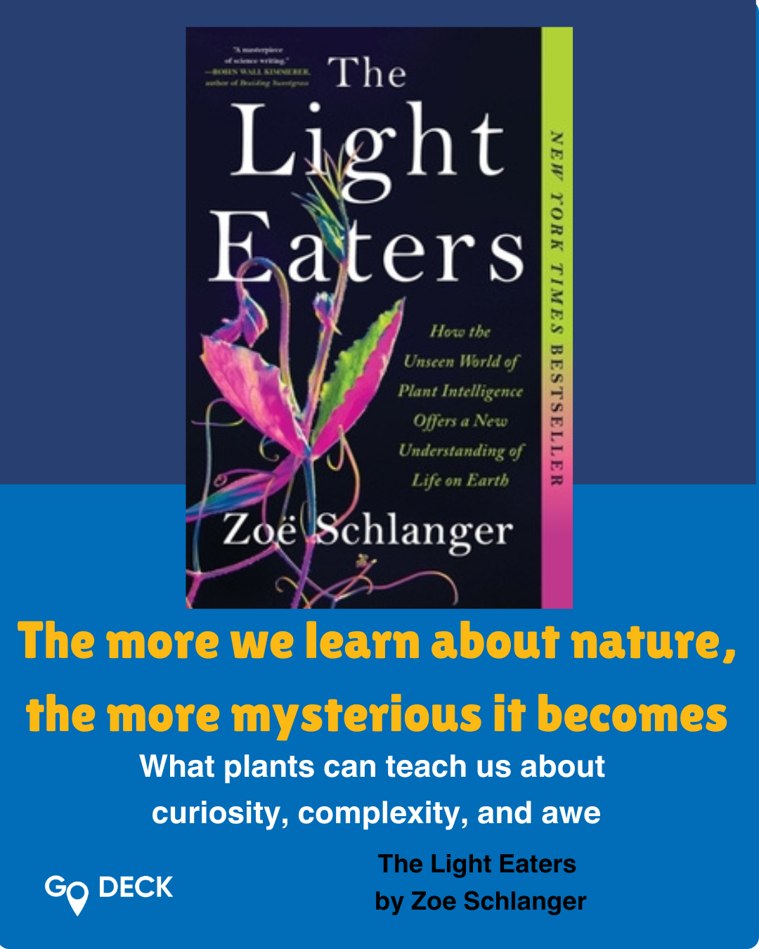 The More We Learn About Nature, the More Mysterious It Becomes: Wrapping Up My Summer Reading with The Light Eaters