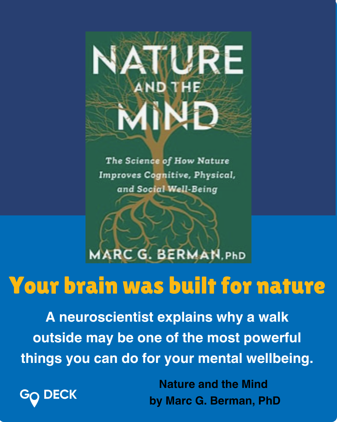 Book Review: Nature and the Mind by Dr. Marc Berman