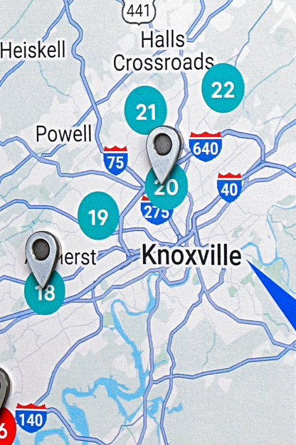 Knoxville Map